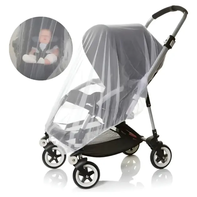 Tela Protetora De Anti Mosquito Carrinho Bebe Confortavel