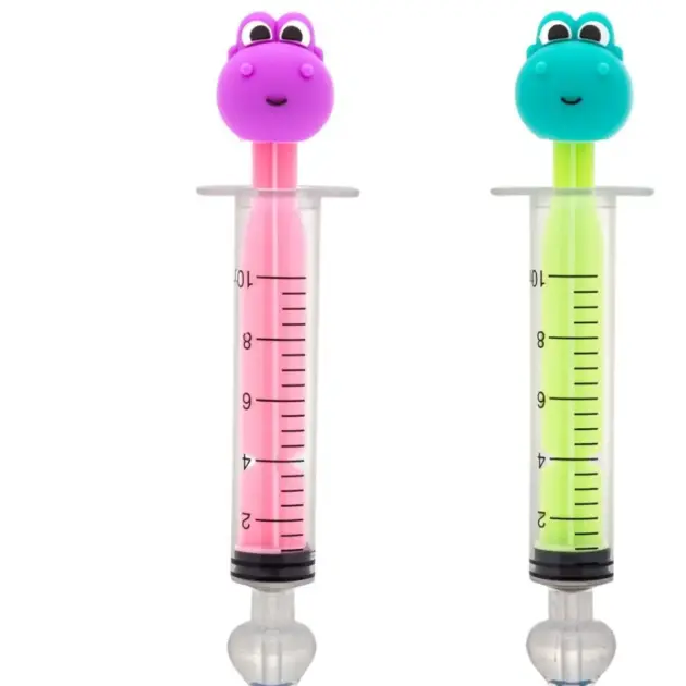 Buba, Lavador Nasal Seringa Silicone Dino - Verde