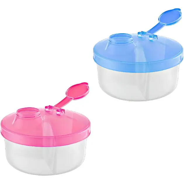 Pote Leite Em Pó Dosador Com Divisória Porta Leite Em Pó