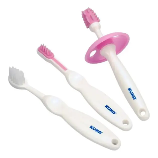 Kit Higiene Dental Rosa - Kuka