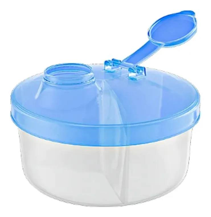 Pote Leite Em Pó Dosador Com Divisória Porta Leite Em Pó - Imagem 2