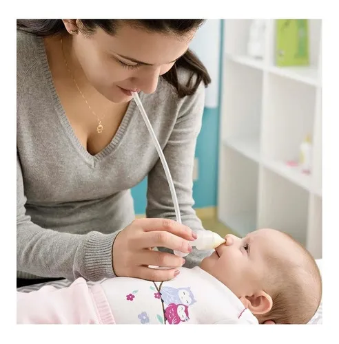 Aspirador Nasal Bebe Recém Nascidos Sugador Catarro 01 Und