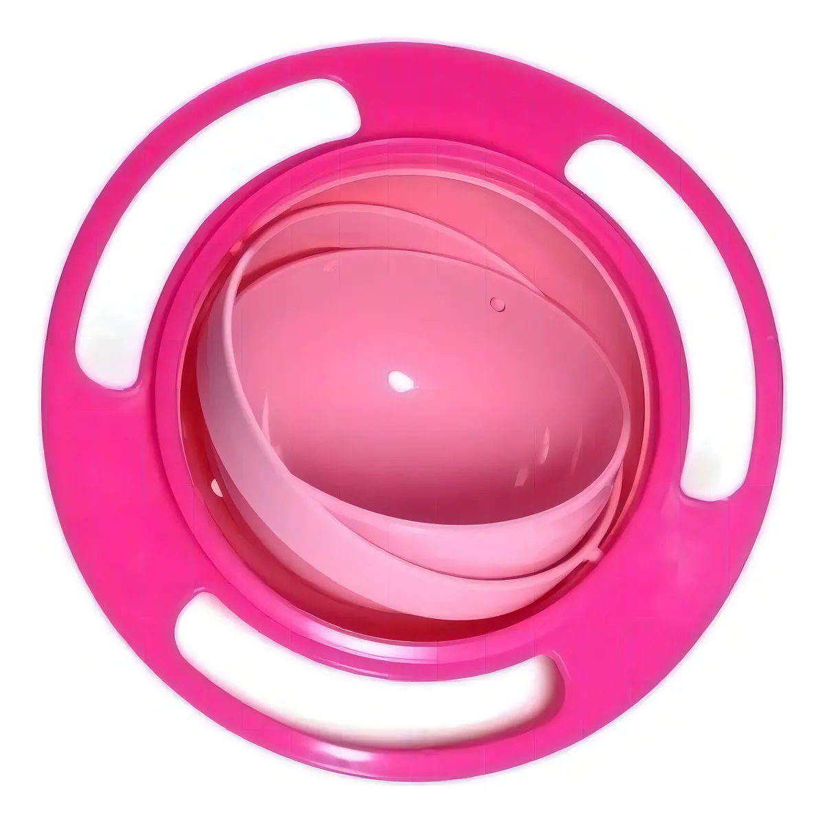 Prato Mágico Infantil Giratório 360 Graus Para Seu Bebê - Imagem 3