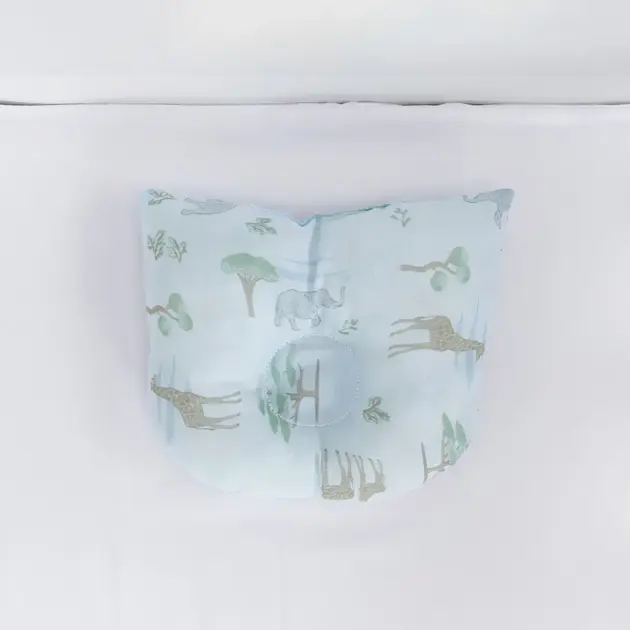 Travesseiro Bebê Anatômico Estampado Animais Safári Papi