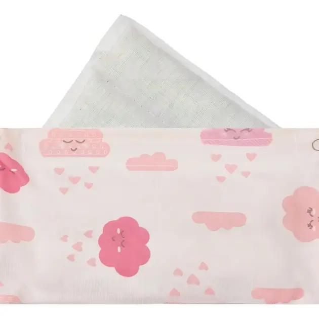 Cinta Cólica Bebê Faixa Térmica Abdominal Com Ervas (menina) Cor Rosa