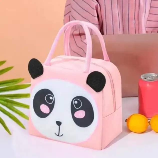 Lancheira Infantil Bolsa Térmica Dinossauro E Panda