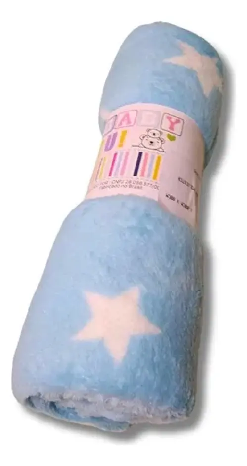Manta Cobertor Microfibra Antialérgica Baby2u! - Imagem 2
