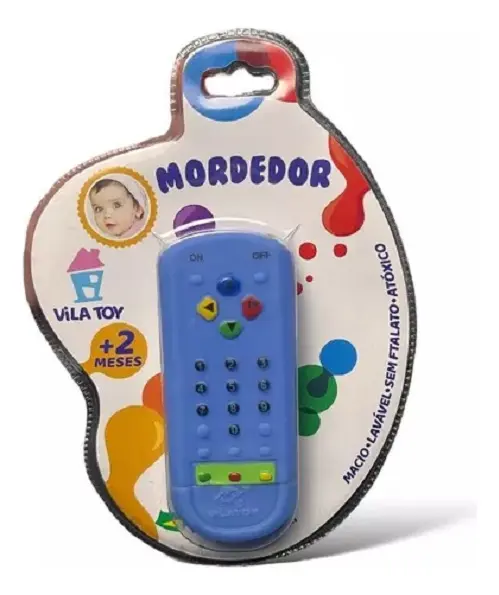 Mordedor Controle Remoto infatil Bebê brinquedo - Imagem 4