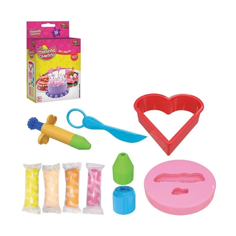 Kit Massinha divertida com forminhas - Imagem 2