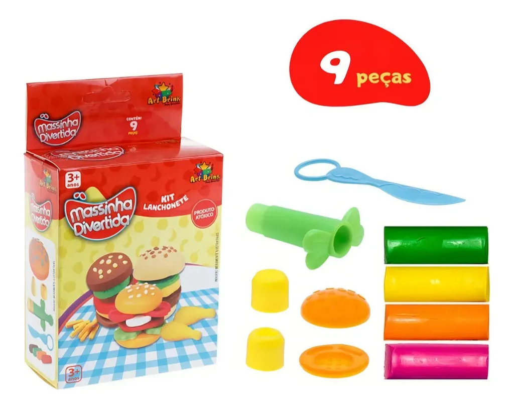 Kit Massinha divertida com forminhas - Imagem 9