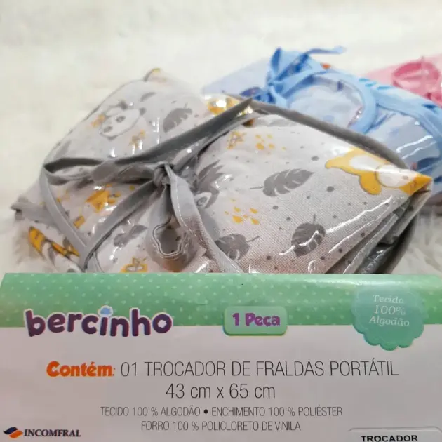 Trocador de Fralda Bebê Portátil